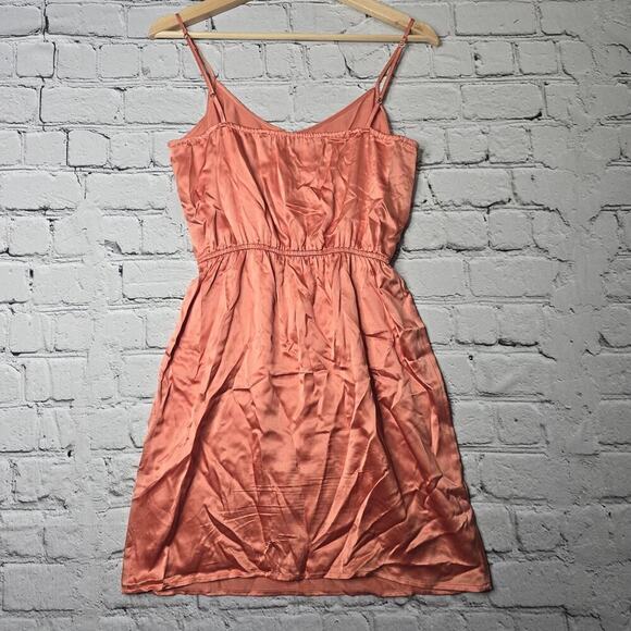 Twelfth Street By Cynthia Vincent 100% Silk Slip A Line Dress Size Small - Picture 8 of 13